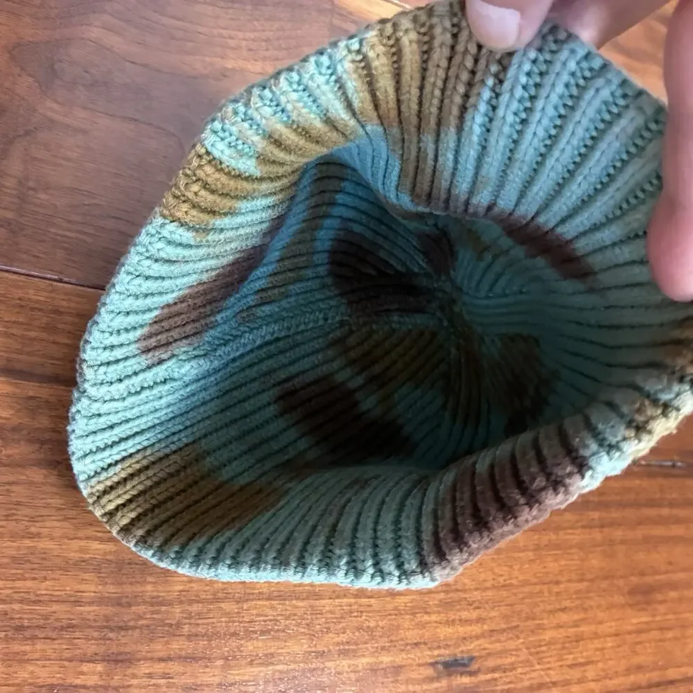 The North Face Tie-Dye Logo Beanie Oxidized Bronze/Apricot Glaze/Smokey Brow